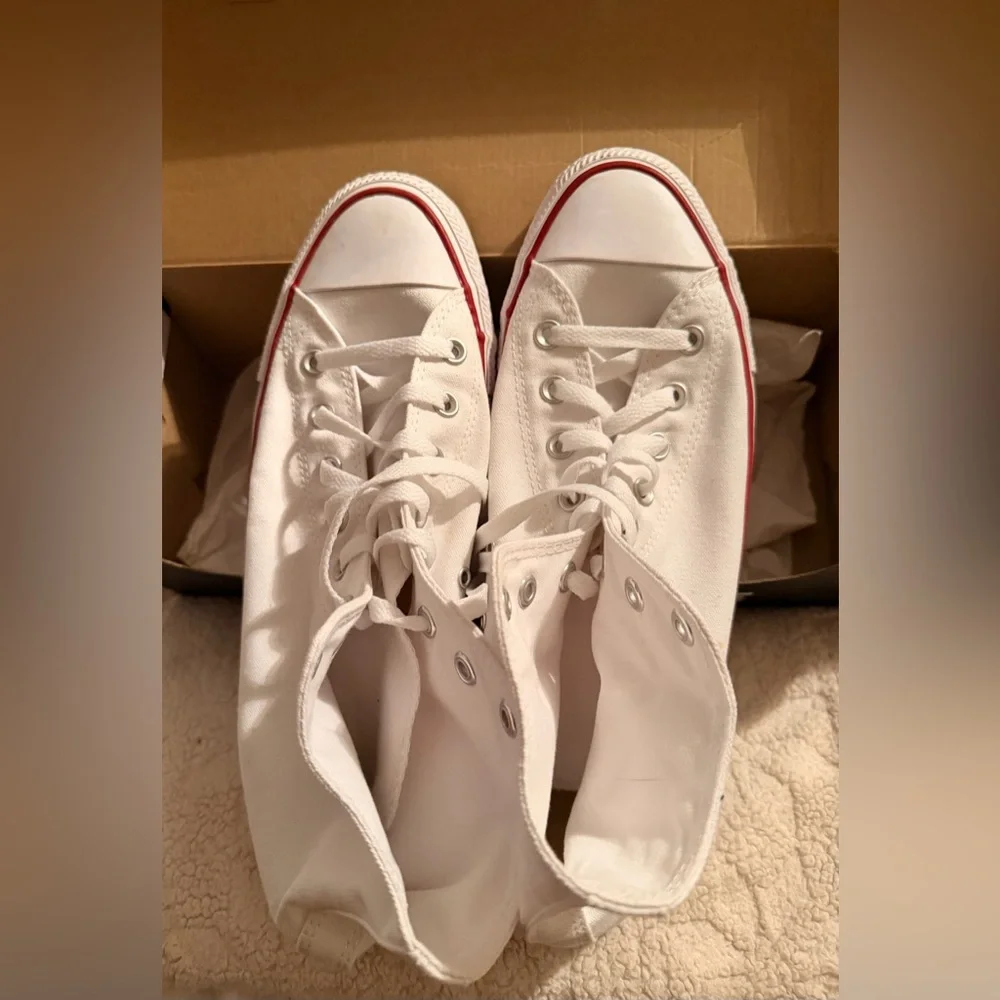 Converse Optical White All Star High-Tops - Picture 12 of 12